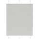 Vidaxl plissé rolgordijn 105x150 cm stofbreedte 104,4 cm polyester
