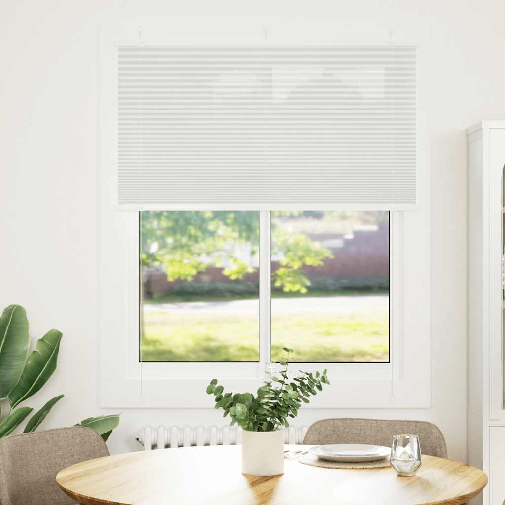 Vidaxl plissé rolgordijn 105x150 cm stofbreedte 104,4 cm polyester