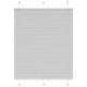 Vidaxl plissé rolgordijn 110x150 cm stofbreedte 109,4 cm polyester