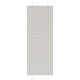 Vidaxl plisségordijn 75x200 cm stofbreedte 74,4 cm polyester
