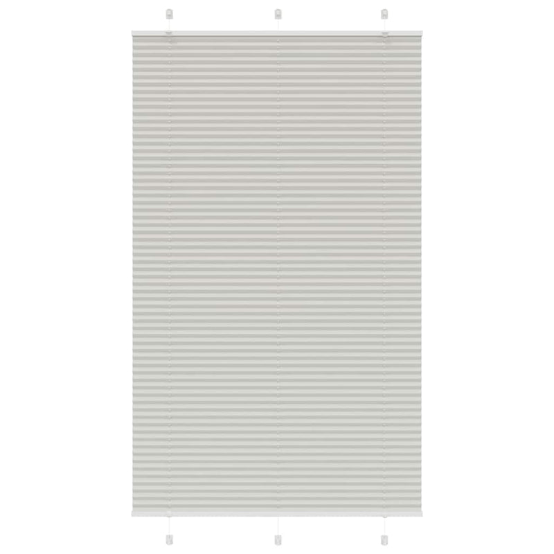Vidaxl plissé rolgordijn 120x200 cm stofbreedte 119,4 cm polyester
