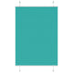 Vidaxl plissé rolgordijn 100x100 cm stofbreedte 99,4cm petrol groen