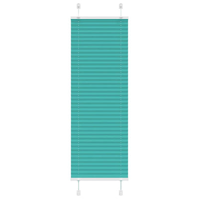 Vidaxl plissé rolgordijn 45x150 cm stofbreedte 44,4 cm petrol groen