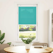 Vidaxl plissé rolgordijn 60x150 cm stofbreedte 59,4 cm petrol groen - afbeelding 2