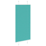 Vidaxl plissé rolgordijn 60x150 cm stofbreedte 59,4 cm petrol groen - afbeelding 3