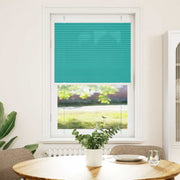 Vidaxl plissé rolgordijn 80x150 cm stofbreedte 79,4 cm petrol groen - afbeelding 2