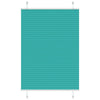 Vidaxl plissé rolgordijn 95x150 cm stofbreedte 94,4 cm petrol groen