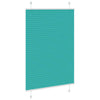 Vidaxl plissé rolgordijn 100x150 cm stofbreedte 99,4cm petrol groen