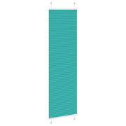 Vidaxl plissé rolgordijn 55x200 cm stofbreedte 54,4 cm petrol groen - afbeelding 3