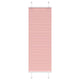 Vidaxl plissé rolgordijn 40x100 cm stofbreedte 39,4 cm polyester roze
