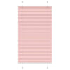 Vidaxl plissé rolgordijn 70x100 cm stofbreedte 69,4 cm polyester roze