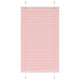 Vidaxl plissé rolgordijn 80x100 cm stofbreedte 79,4 cm polyester roze