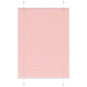 Vidaxl plissé rolgordijn 95x100 cm stofbreedte 94,4 cm polyester roze