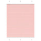 Vidaxl plissé rolgordijn 105x100cm stofbreedte 104,4cm polyester roze