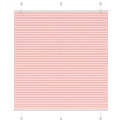Vidaxl plissé rolgordijn 115x100cm stofbreedte 114,4cm polyester roze