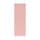 Vidaxl plissé rolgordijn 45x150 cm stofbreedte 44,4 cm polyester roze