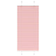 Vidaxl plissé rolgordijn 60x150 cm stofbreedte 59,4 cm polyester roze