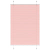 Vidaxl plissé rolgordijn 90x150 cm stofbreedte 89,4 cm polyester roze