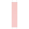 Vidaxl plissé rolgordijn 45x200 cm stofbreedte 44,4 cm polyester roze