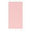 Vidaxl plissé rolgordijn 110x200cm stofbreedte 109,4cm polyester roze