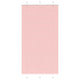 Vidaxl plissé rolgordijn 110x200cm stofbreedte 109,4cm polyester roze