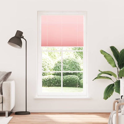 Vidaxl plissé rolgordijn 110x200cm stofbreedte 109,4cm polyester roze
