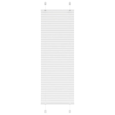 Vidaxl plissé rolgordijn 50x100 cm stofbreedte 49,4 cm polyester wit