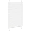 Vidaxl plissé rolgordijn 90x100 cm stofbreedte 89,4 cm polyester wit