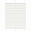 Vidaxl plissé rolgordijn 110x100cm stofbreedte 109,4cm polyester wit