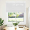 Vidaxl plissé rolgordijn 120x100cm stofbreedte 119,4cm polyester wit