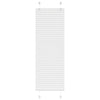Vidaxl plissé rolgordijn 40x150 cm stofbreedte 39,4 cm polyester wit