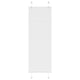 Vidaxl plissé rolgordijn 40x150 cm stofbreedte 39,4 cm polyester wit