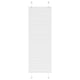 Vidaxl plissé rolgordijn 45x150 cm stofbreedte 44,4 cm polyester wit