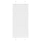 Vidaxl plissé rolgordijn 55x150 cm stofbreedte 54,4 cm polyester wit