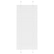 Vidaxl plissé rolgordijn 60x150 cm stofbreedte 59,4 cm polyester wit