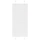 Vidaxl plissé rolgordijn 65x150 cm stofbreedte 64,4 cm polyester wit