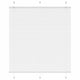 Vidaxl plissé rolgordijn 120x150 cm stofbreedte 119,4cm polyester wit