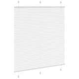 Vidaxl plissé rolgordijn 120x150 cm stofbreedte 119,4cm polyester wit - afbeelding 3