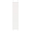Vidaxl plissé rolgordijn 40x200 cm stofbreedte 39,4 cm polyester wit