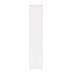 Vidaxl plissé rolgordijn 40x200 cm stofbreedte 39,4 cm polyester wit