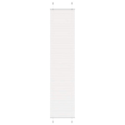 Vidaxl plissé rolgordijn 45x200 cm stofbreedte 44,4 cm polyester wit