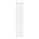 Vidaxl plissé rolgordijn 45x200 cm stofbreedte 44,4 cm polyester wit