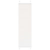 Vidaxl plissé rolgordijn 55x200 cm stofbreedte 54,4 cm polyester wit