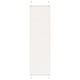 Vidaxl plissé rolgordijn 55x200 cm stofbreedte 54,4 cm polyester wit