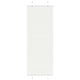 Vidaxl plissé rolgordijn 80x200 cm stofbreedte 79,4 cm polyester wit