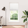 Vidaxl plissé rolgordijn 100x200 cm stofbreedte 99,4cm polyester wit
