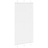 Vidaxl plissé rolgordijn 110x200 cm stofbreedte 109,4cm polyester wit