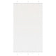 Vidaxl plissé rolgordijn 120x200 cm stofbreedte 119,4cm polyester wit