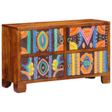 Vidaxl schoenenkast 90 x 35 x 55 cm massief acaciahout bruin - afbeelding 1