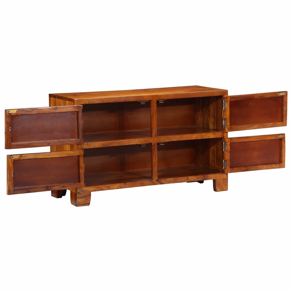 Vidaxl schoenenkast bruin 90 x 35 x 55 cm massief acaciahout